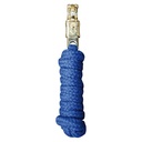 Longe Mousqueton de panique Dorée 2m