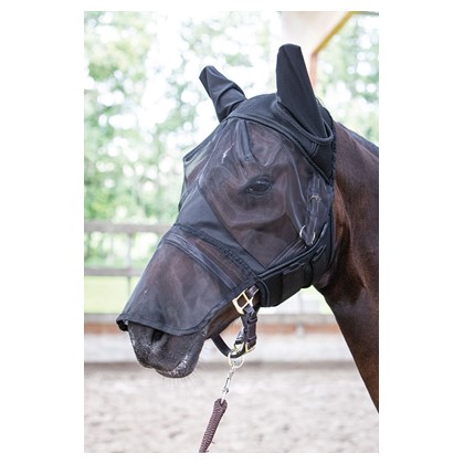 Masque anti-mouches Flyshield avec oreilles et naseaux