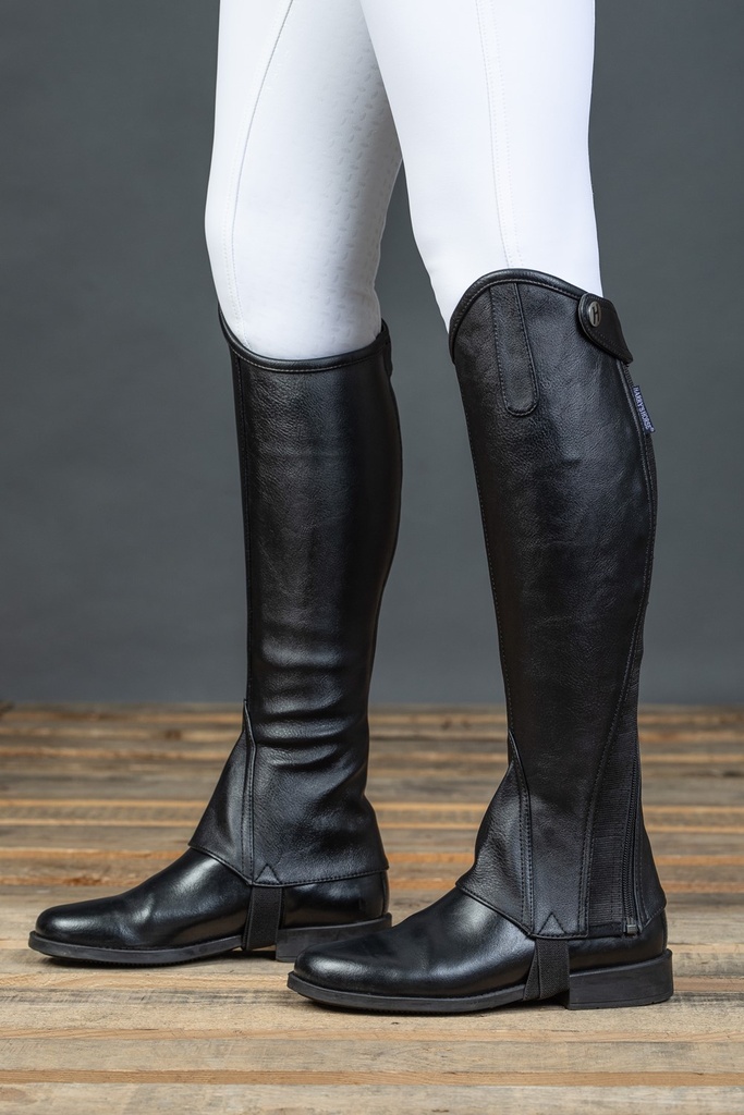 [375002675xs] Mini-chaps Nero (XS)