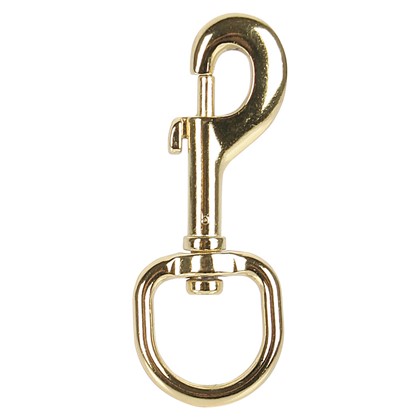 [3600100220] Mousqueton, rond 1" (Argenté)