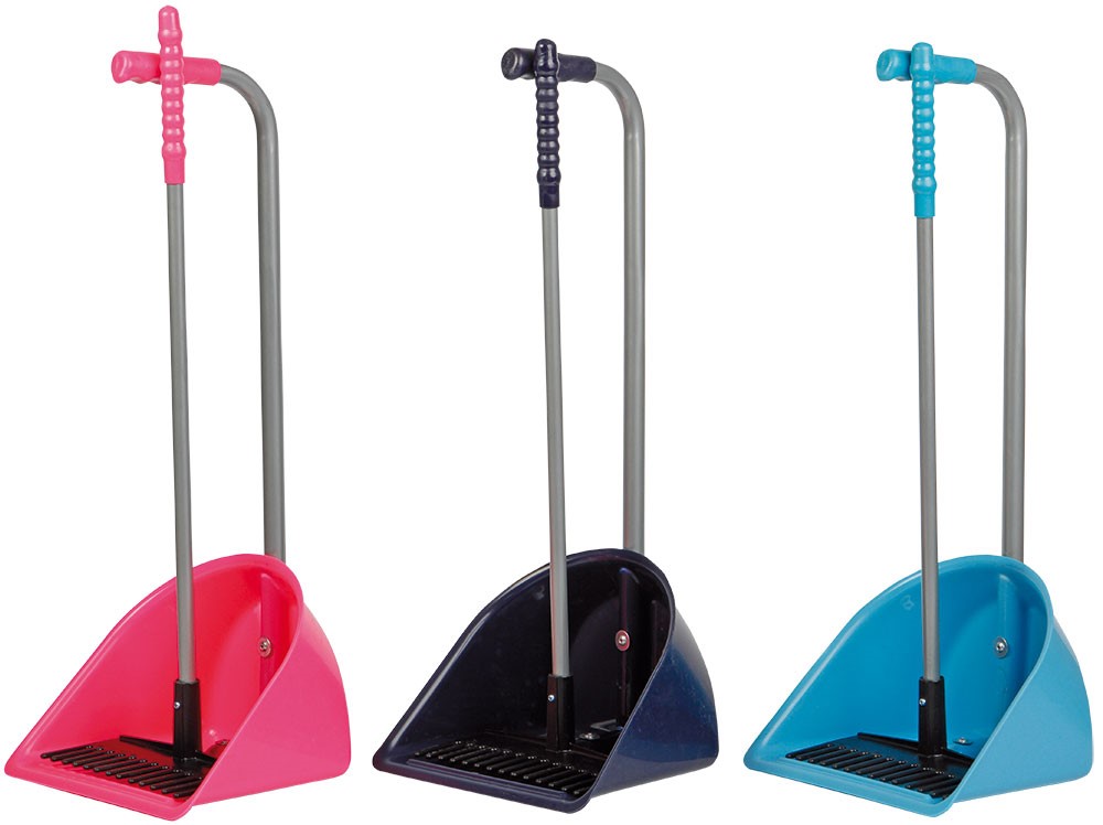 [4000190316] Pelle & Rateau à crottins Compact (Bleu clair)