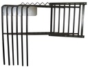 Presentoir couverture 6 bras