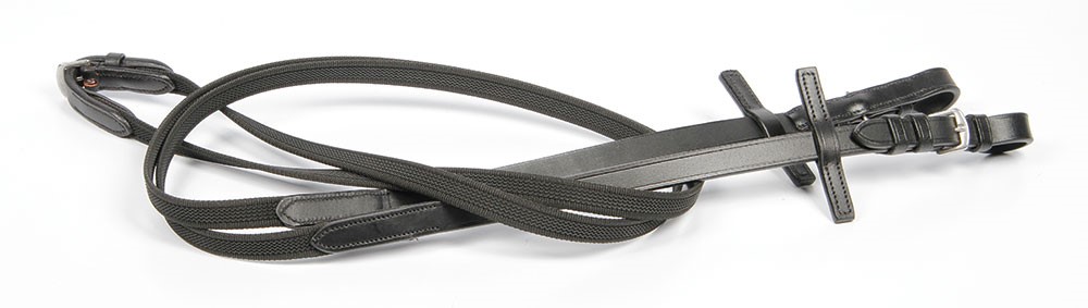 [284000525full] Rênes Supergrip Extra Étroites (Cheval)