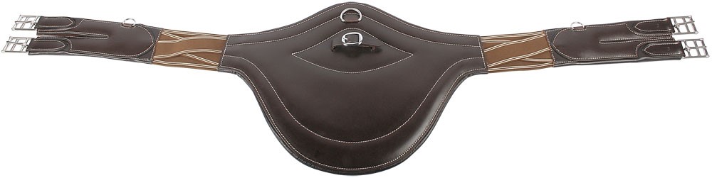 [314013503115cm] Sangle bavette Deluxe (Brun, 115cm)