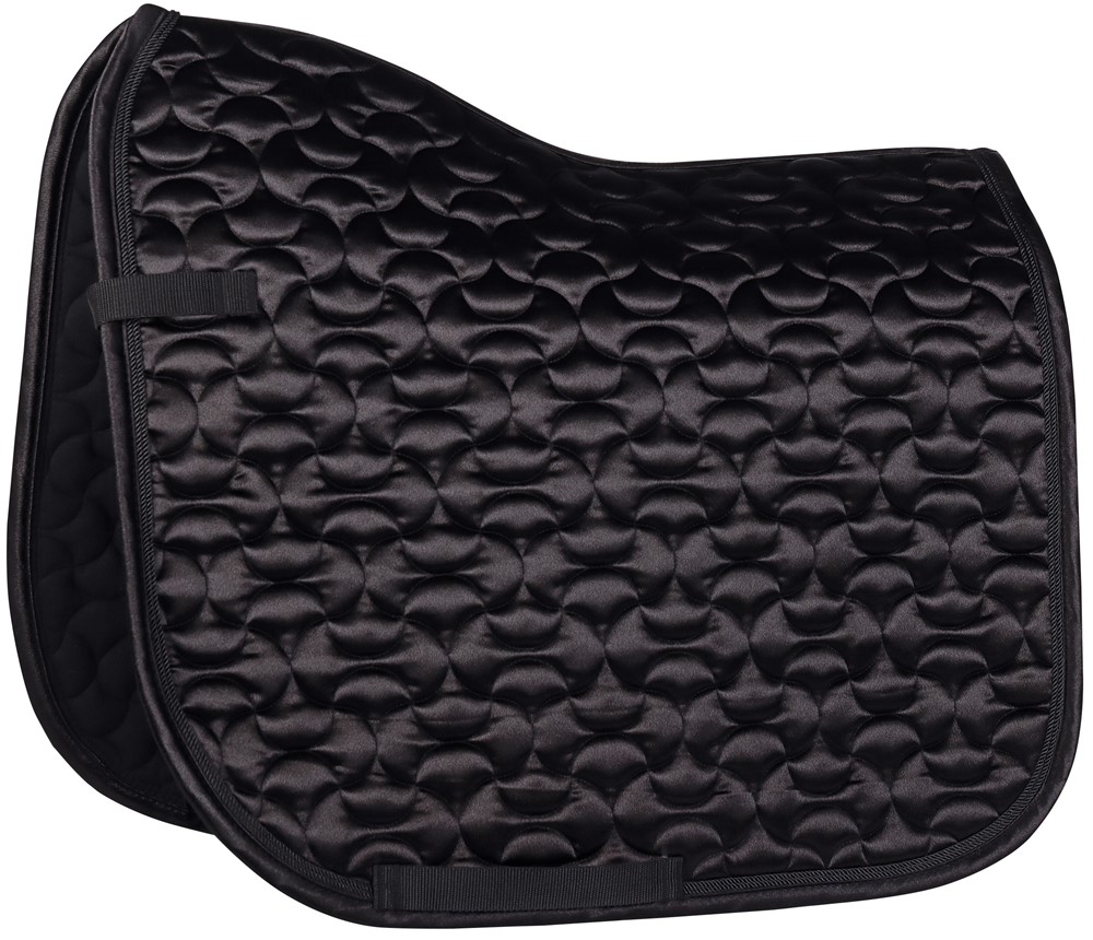 [320065008full dr] Tapis de selle Satin WI23 (Bleu denim, Cheval, Dressage)