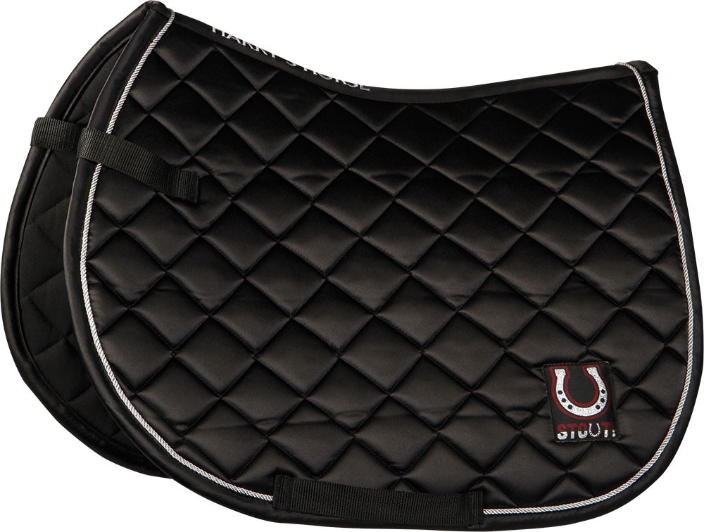 Tapis de selle STOUT! Satiné bordeaux