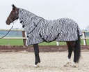 Couverture anti-mouches Zebra avec col ample