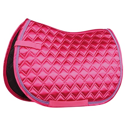 Tapis de selle Diva Fuchsia (Cheval, Dressage)