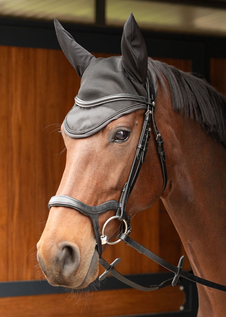 [313000177cob/full] Bonnet chasse mouches Airmesh (Marine, Cheval)