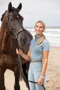 Culotte Equitights Denim Just Ride Praia Full Grip