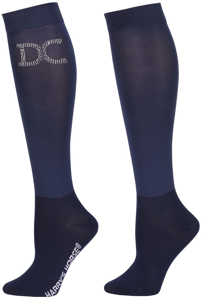 [2680020473538] Chaussettes Denici Cavalli (Marine, 35-38)