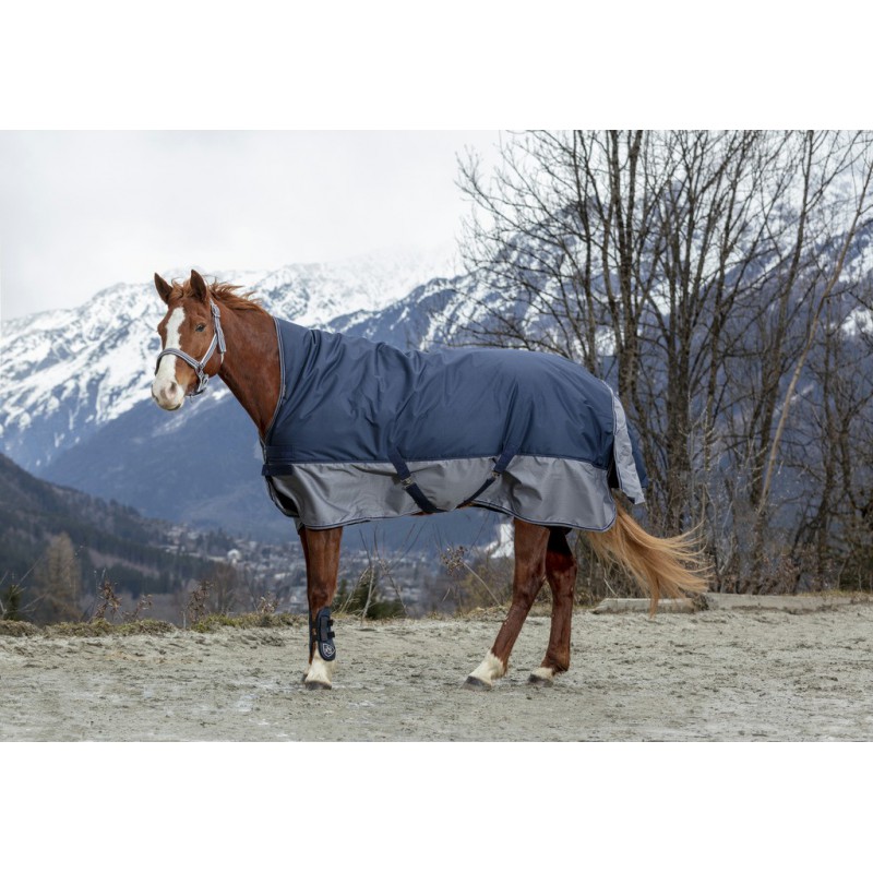 Couverture EQUITHÈME "TYREX 600 D", 300g High Neck (5'9/125cm)
