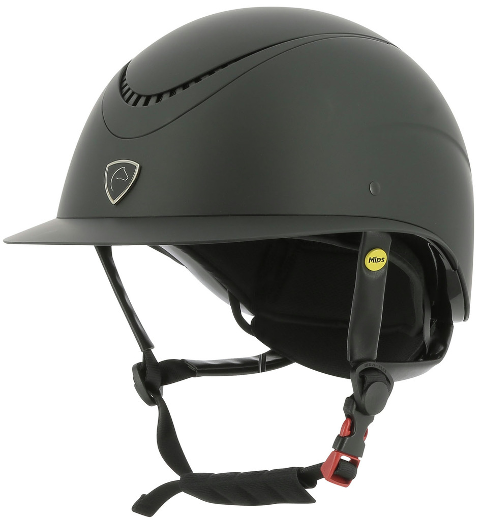 Casque EQUITHEME "Wings" - Mips (Noir mat)