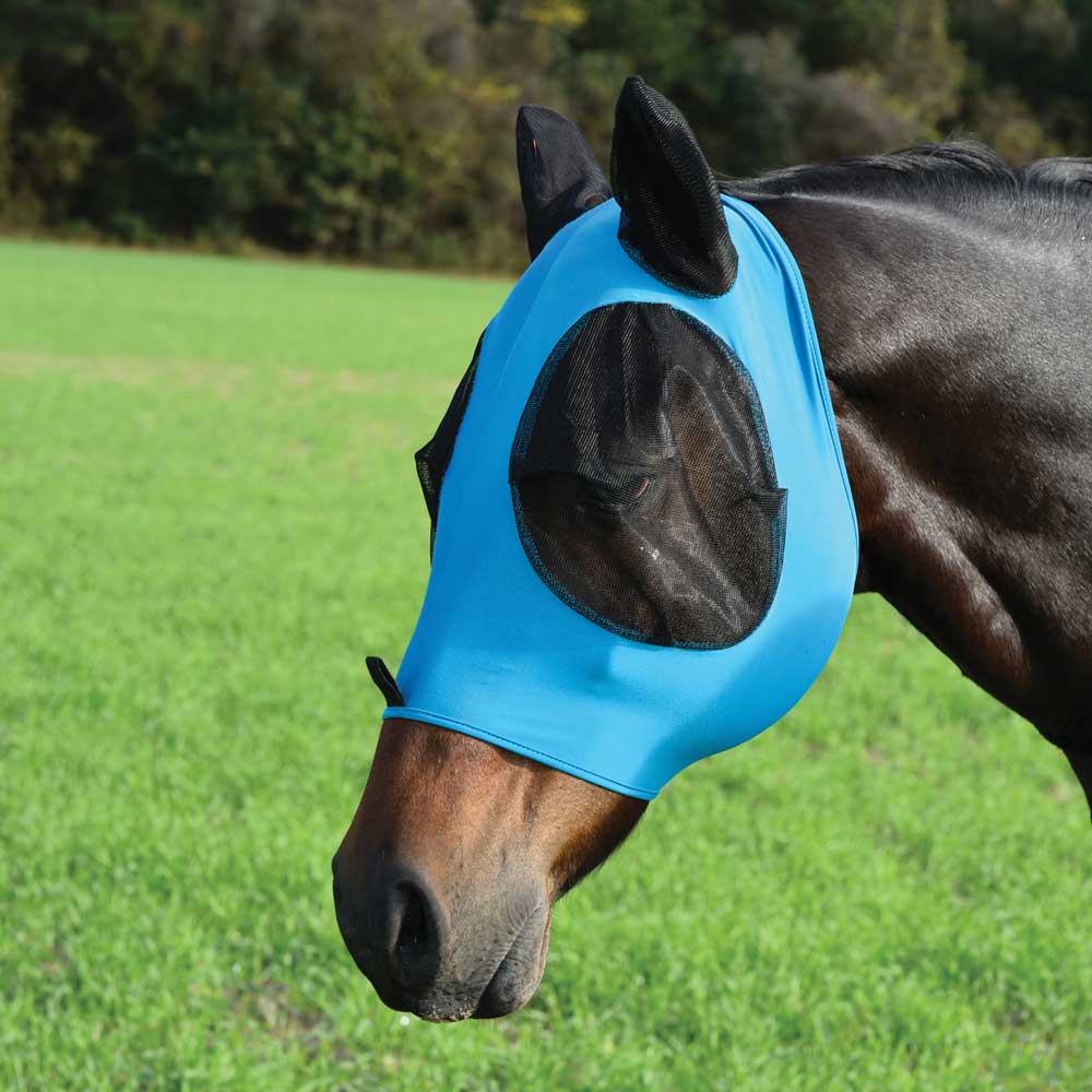 Masque Anti-mouche en Lycra LAMICELL (Bleu, Poulain)