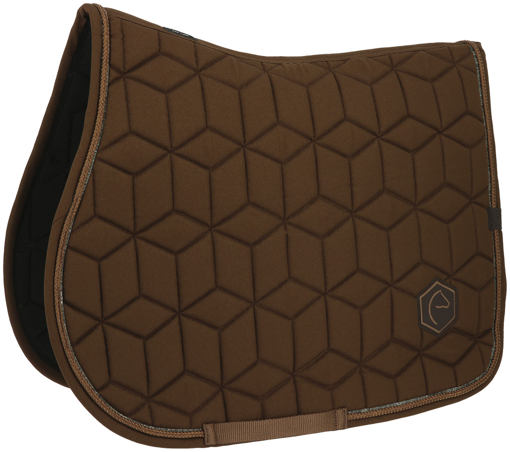 [204004010] Tapis de selle EQUITHÈME - Hexalight - Edition limitée (Jaune)