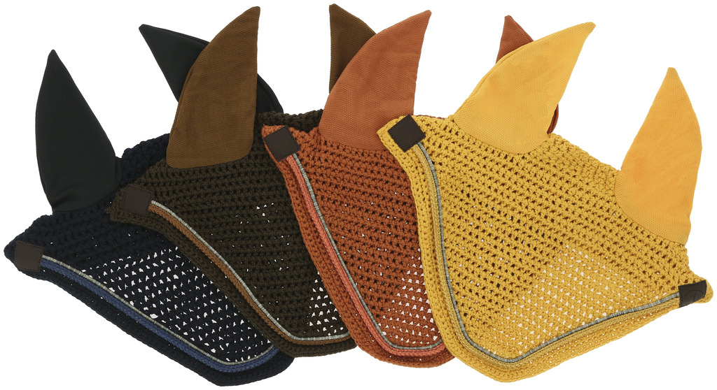 [306882010] Bonnet chasse mouche EQUITHÈME - Hexalight - Edition limitée (Jaune)