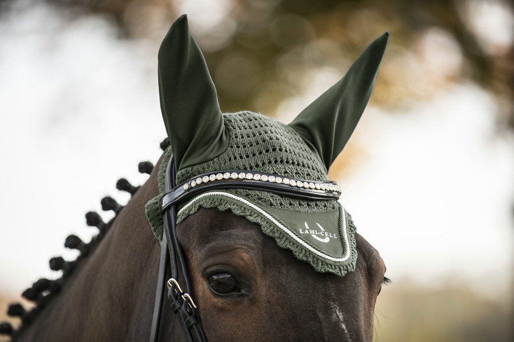 Bonnet chasse-mouches LAMI-CELL - "LC" (Bleu attol)