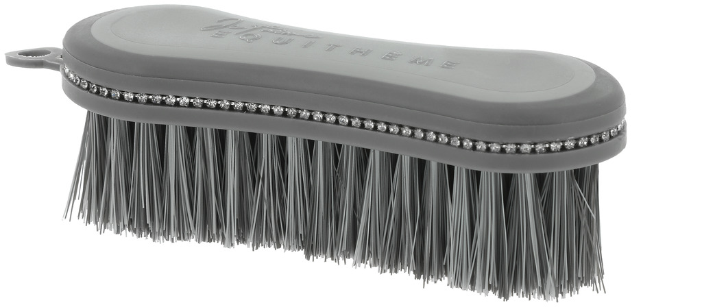 Brosse de tête Je t'aime EQUITHÈME - Strass