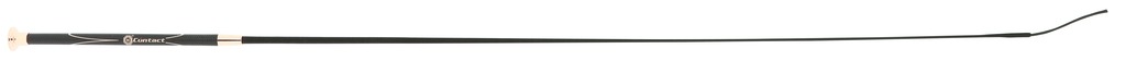 Cravache de dressage FLECK "Contact" (Noir, 110cm)