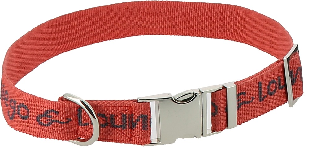 Collier nylon DIEGO & LOUNA (Corail/Anthracite)