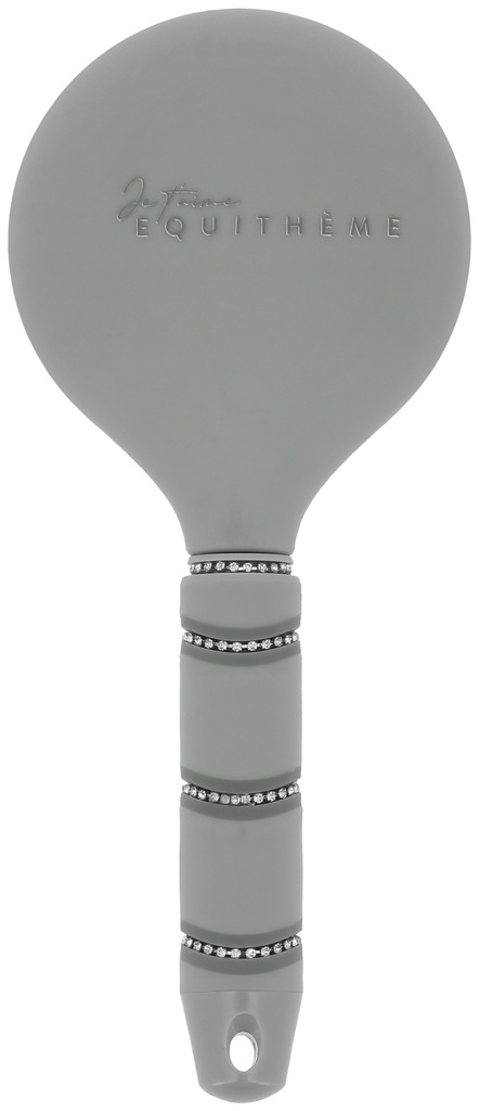 Brosse crin de cheval I love you EQUITHÈME - Strass