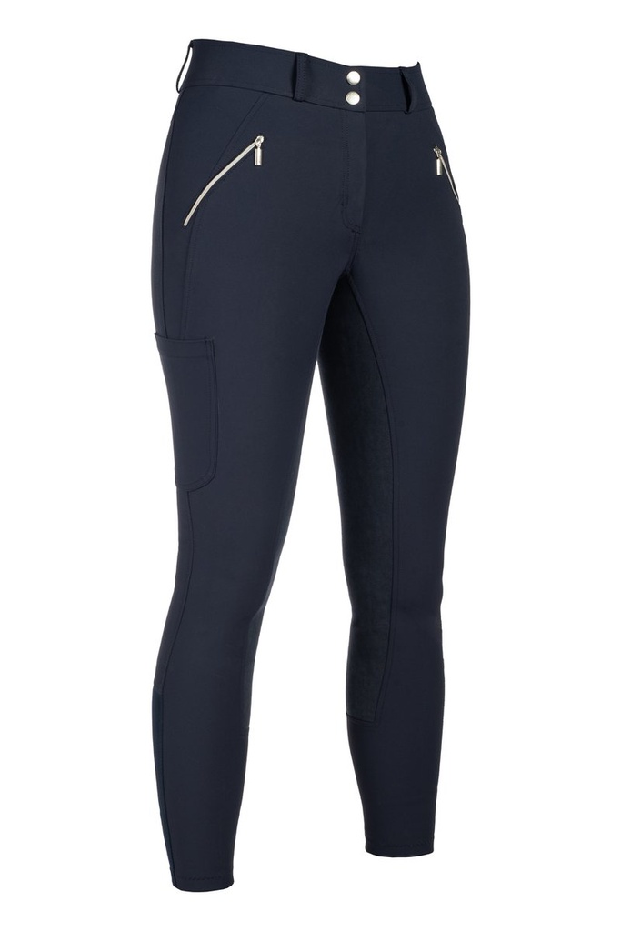 [142066900.0516] Pantalon -Lia High Waist- fond 1/1 en Alos (36, Bleu foncé)