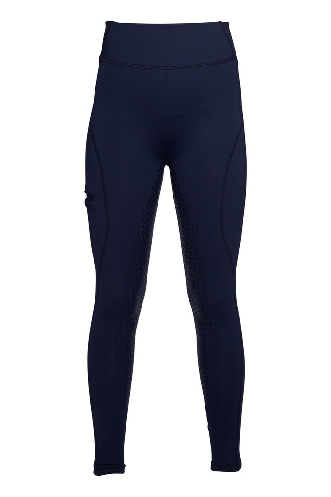 Riding leggings -Rio- silicone full seat (32/34, dark blue)
