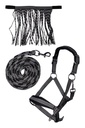 Head collar set -Lilly- with snap hook & fly fring