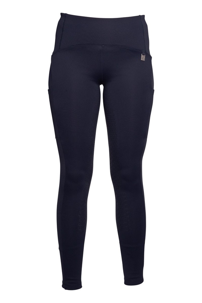 Riding leggings -Arezzo- silicone full seat (32/34, dark blue)