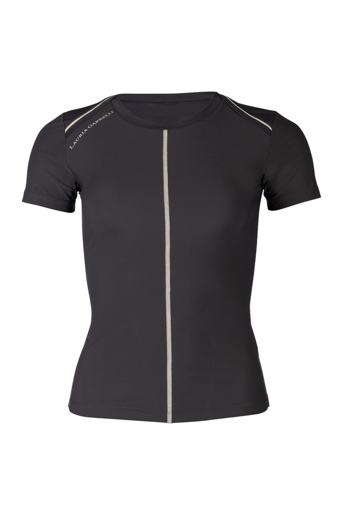 Shirt fonctionnel -Limone- manches courtes (XS, Black)