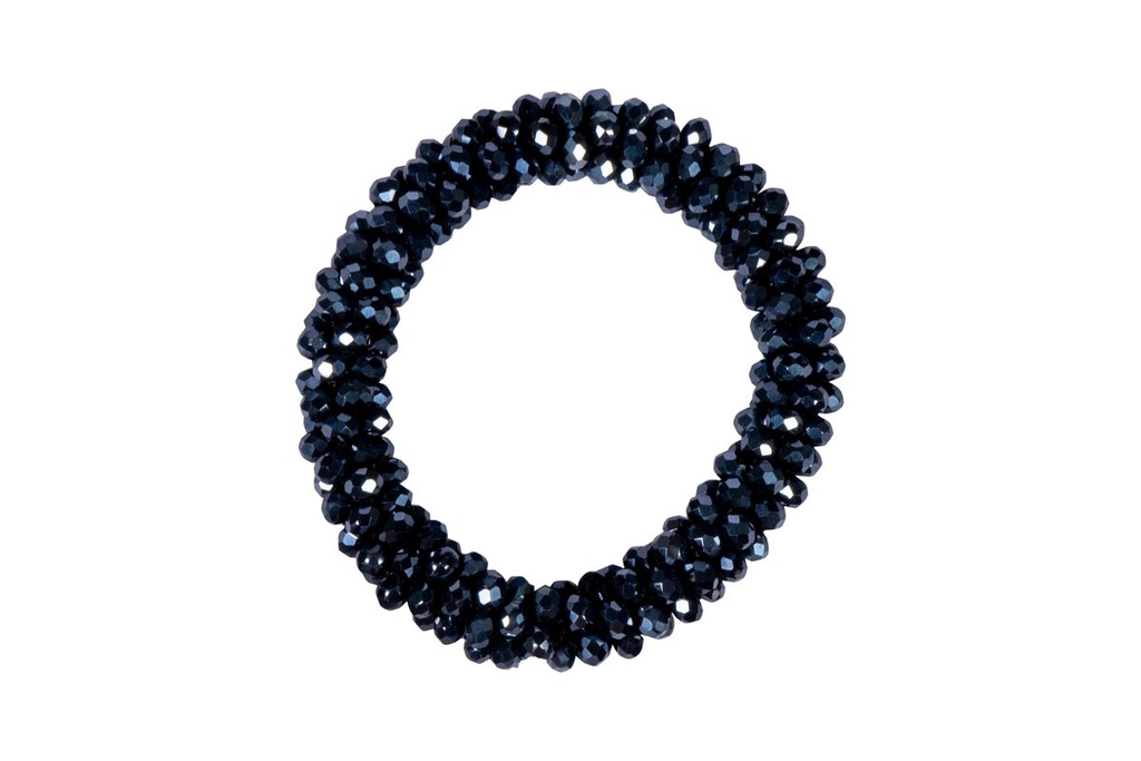 Bandeau pour les cheveux -Crystal- (Bleu foncé)