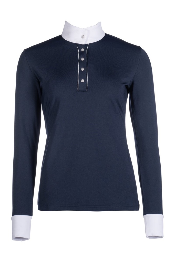 [148526900.0113] Polo de concours -Emilia- (XS, Bleu foncé)