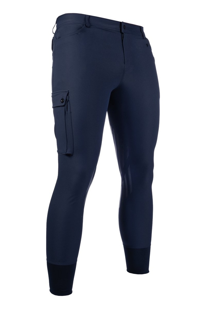 [141386900.0540] Pantalon homme -Cargo- basanes en silicone (44, Bleu foncé)