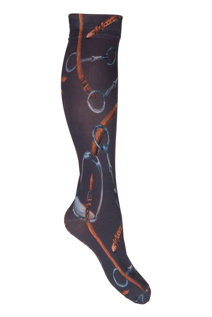 [139012100.1192] Chaussettes -Allure- (Marron foncé)