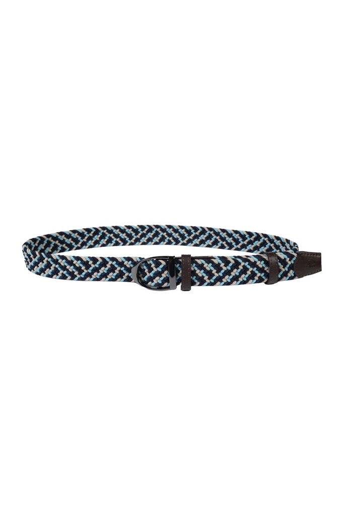 Elastic belt -Laos- (80, Bleu foncé/bleu clair)