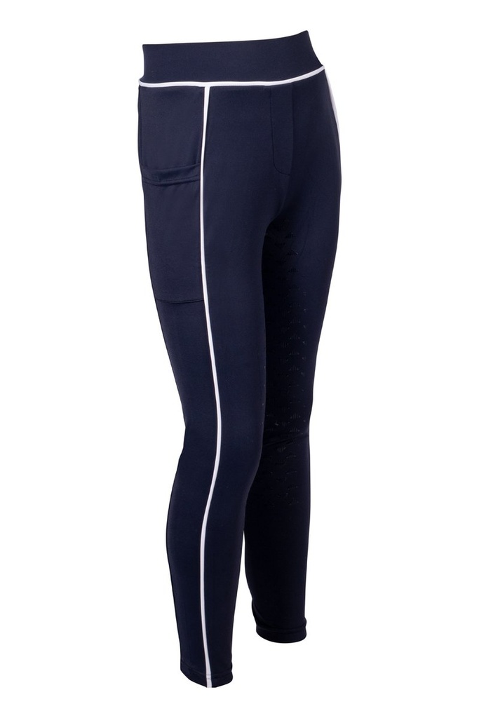 Leggings -Maui- fond 1/1 en silicone (146/152, Bleu foncé)