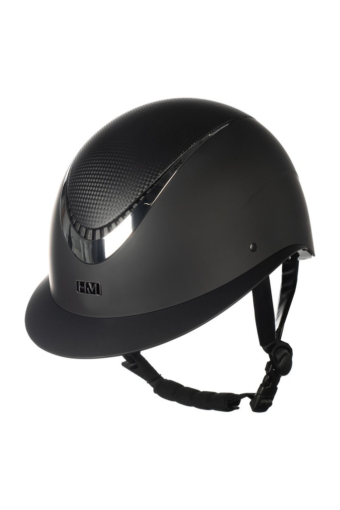 Riding helmet -Alarion- (S = 52-54 cm, Noir/argenté)