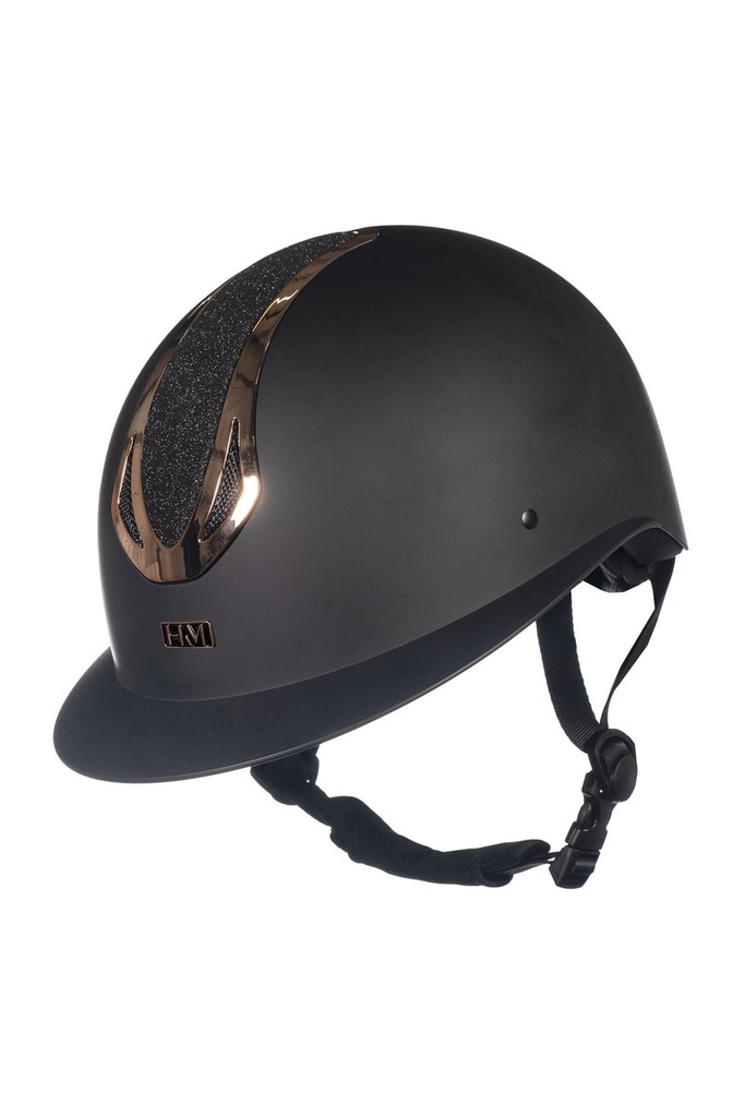 [150099178.1650] Casque -Illusion- (S = 52-54 cm, Noir/or rose)