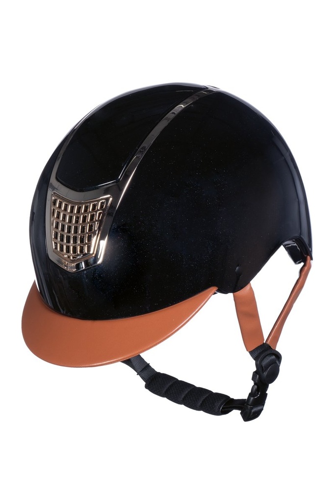 Riding helmet -Edinburgh- (S = 53-55 cm, Noir)