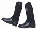 Demi-chaps -Kids- nubuck imitation cuir et élastique