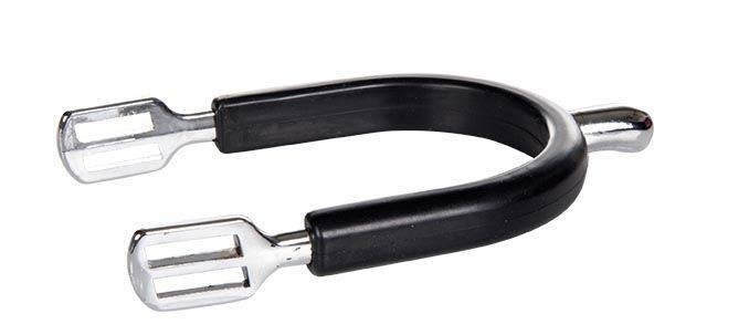 Éperons pour homme, revêtement plastique (20 mm)