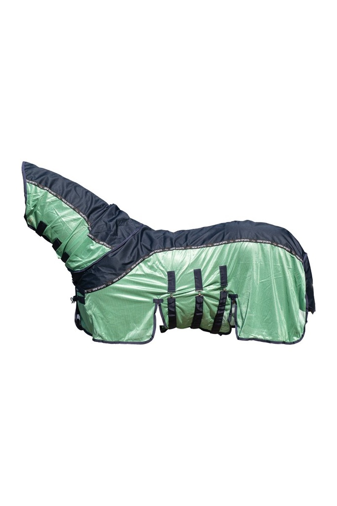 [156826958.0018] Couverture anti-mouches -Comfort Rain- (115, Bleu foncé/vert)