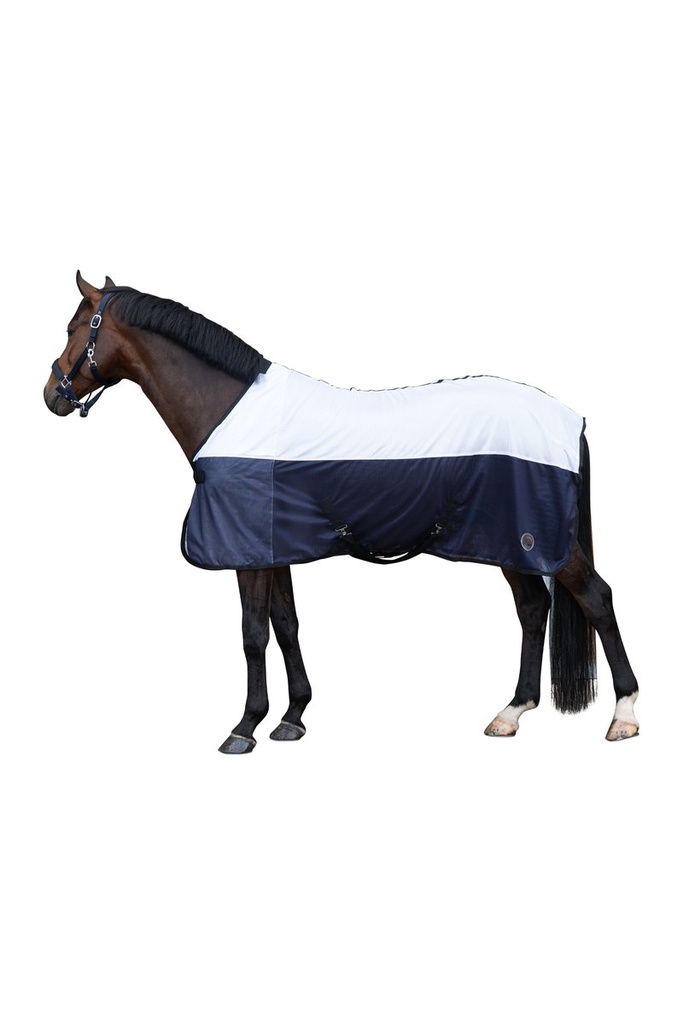 Fly rug -Colourful- (115, Bleu foncé)