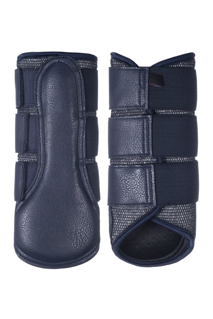 Protection Boots -Glitter Mesh- Style (M, dark blue)