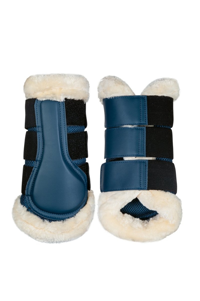 Protection boots -Comfort Mesh- (M, Bleu foncé)