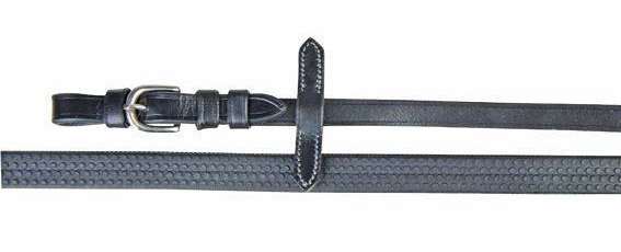 Rubber reins (Poney, Black)
