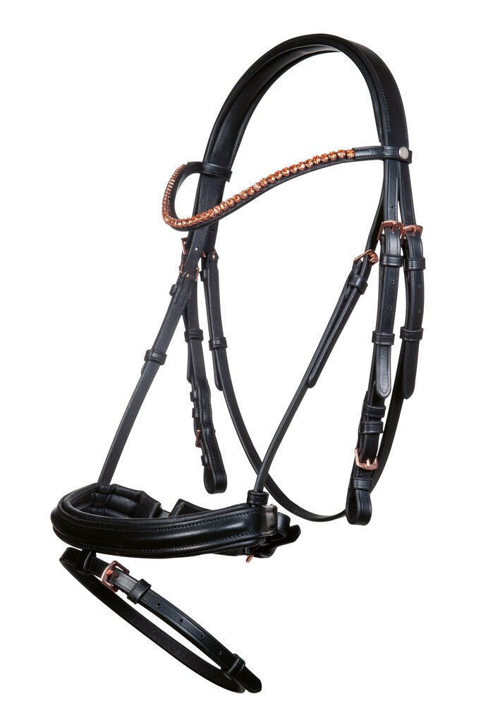 [129589178.0622] Bridon -Rosegold Glamour- Style (Poney)