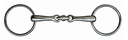 Mors en inox, double brisure, 14 mm