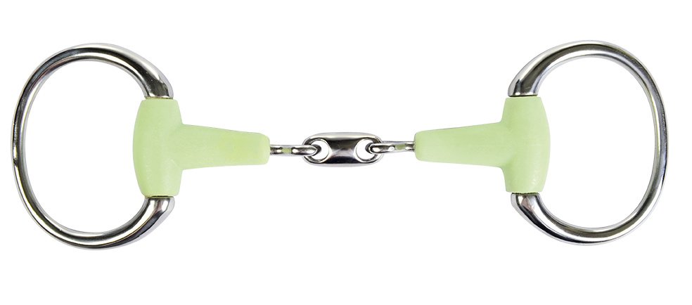 Mors double brisure 18 mm goût pomme (65 mm/145 mm large)