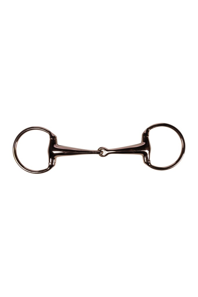 Eggbutt snaffle anatomic -Rosegold- 18 mm